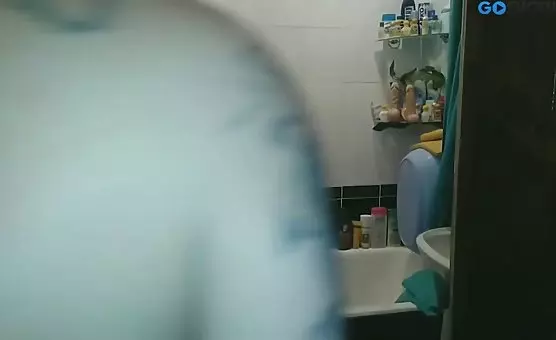 BBW Fucks in the Bathroom  A Wild Mature Oral Encounter